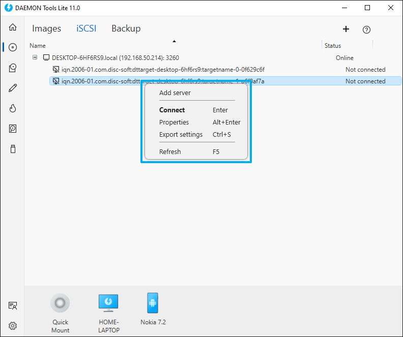 iSCSI Initiator