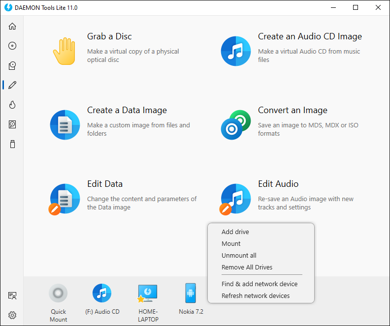 daemon tools lite free device parameters