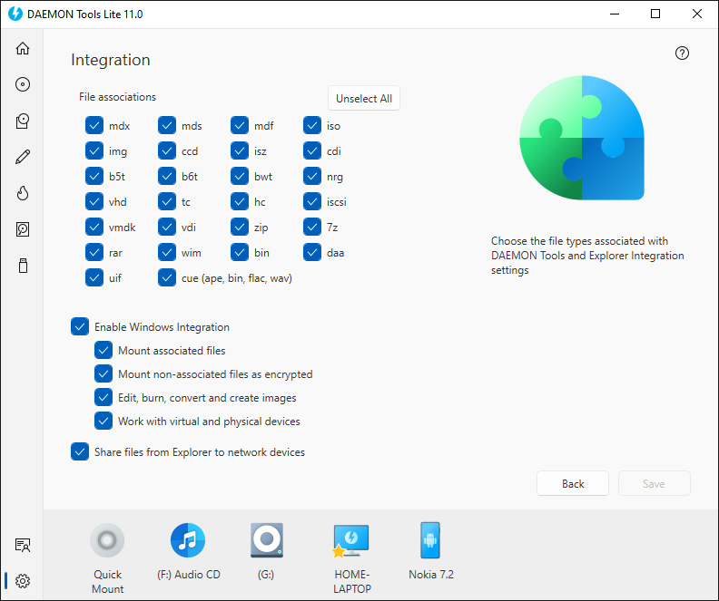 daemon tools unable to access image file mdf